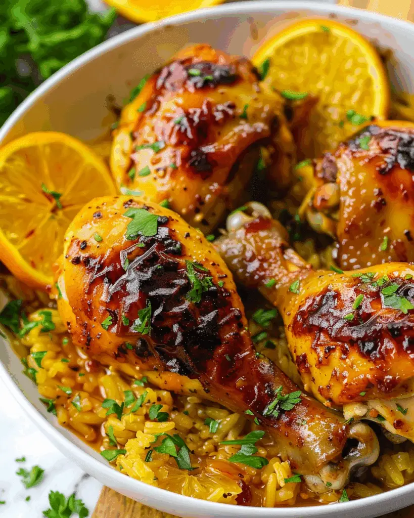 Orange Chicken Legs Recipe