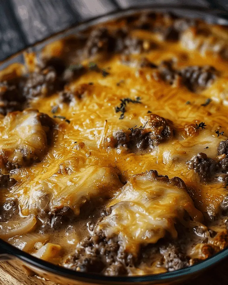 Amish Hamburger Steak Bake