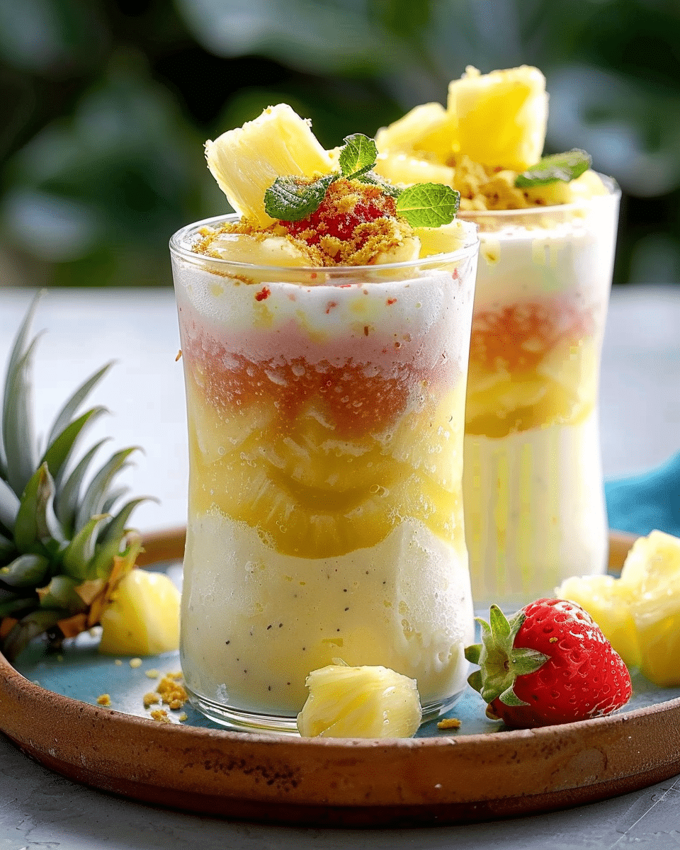 Anti-Inflammatory Pineapple Smoothie: A Sweet and Powerful Anti-Bloat Drink