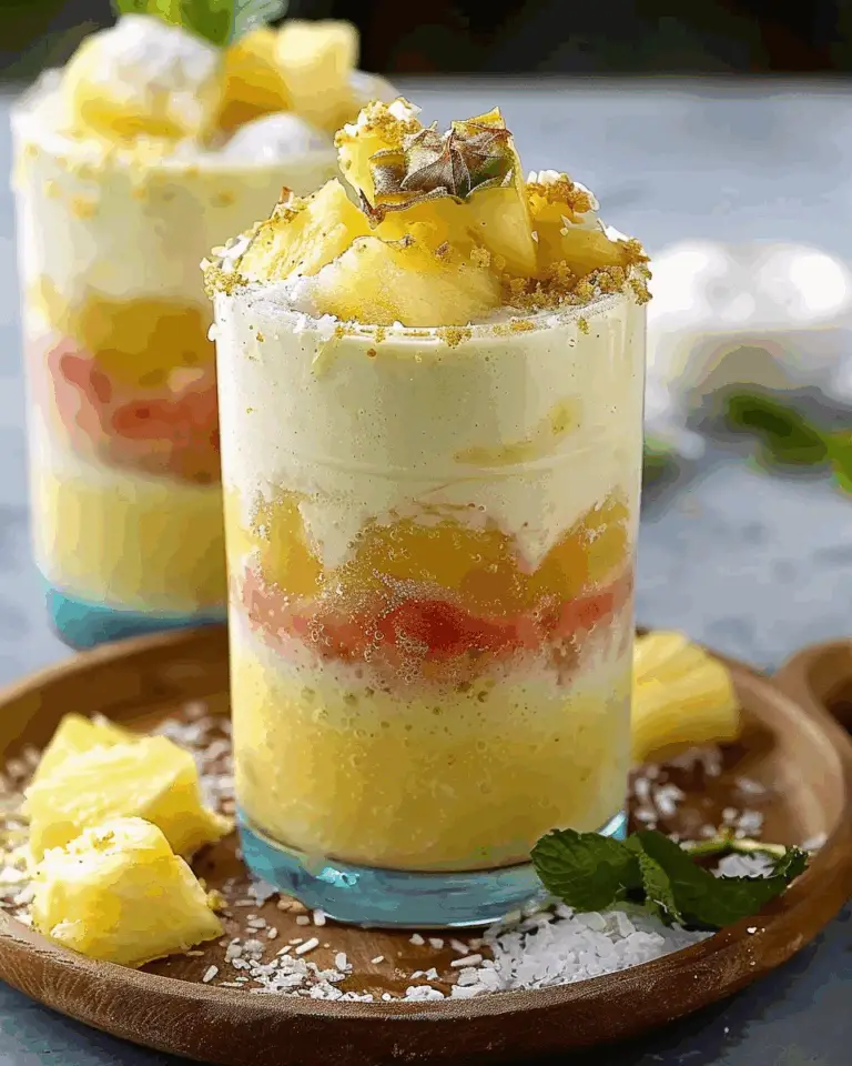Anti-Inflammatory Pineapple Smoothie: A Sweet and Powerful Anti-Bloat Drink