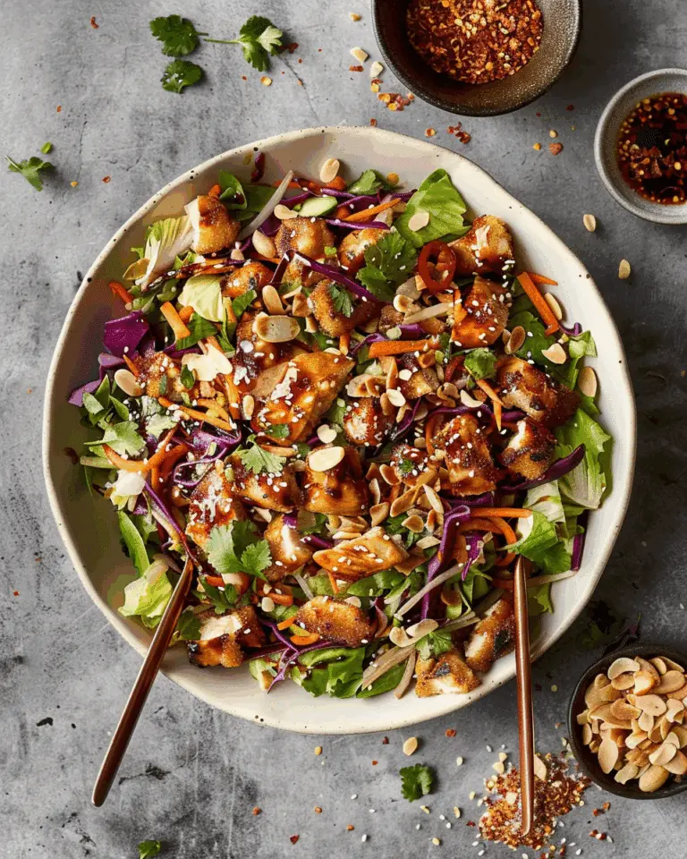 Asian Chicken Crunch Salad