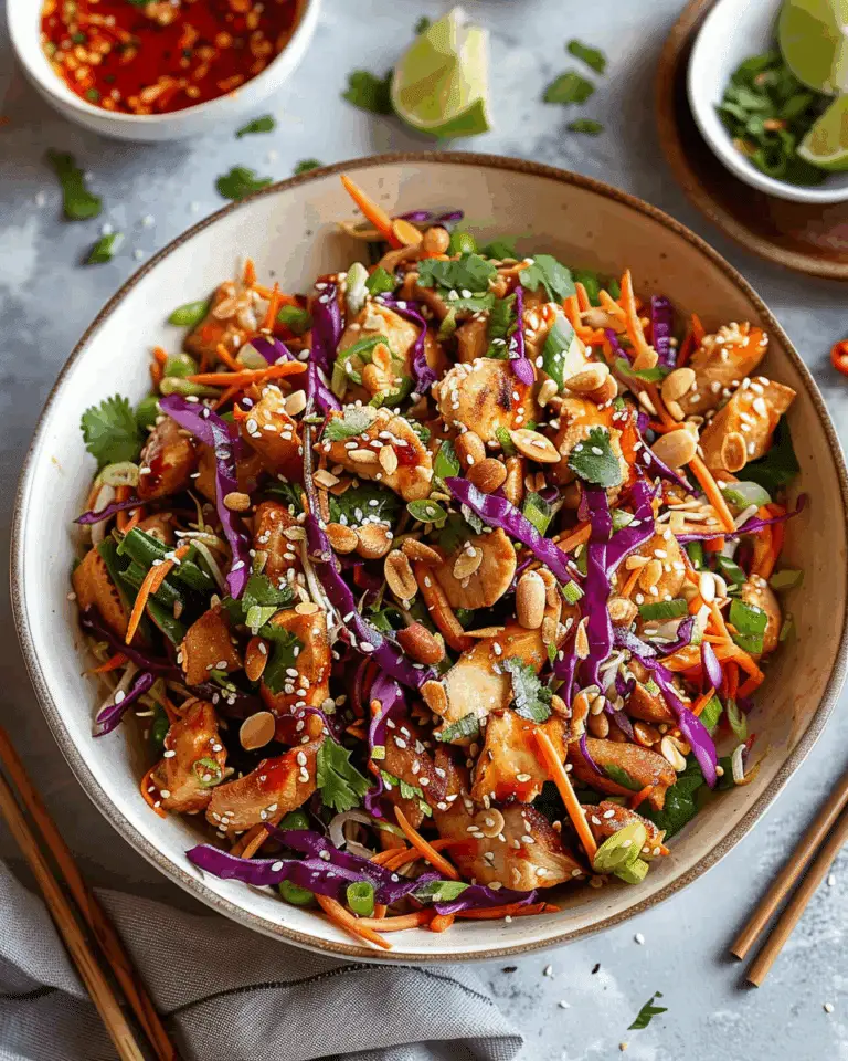 Asian Chicken Crunch Salad
