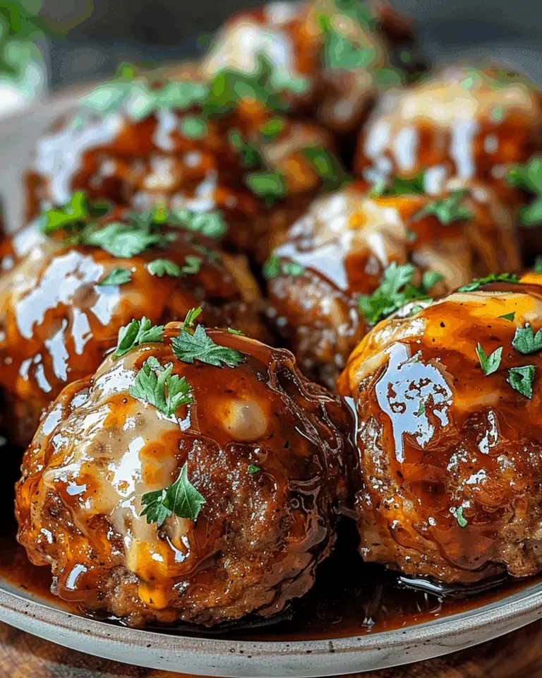 Baked Meatball School Lunch Ideas: Cheesy BBQ Meatball Bites