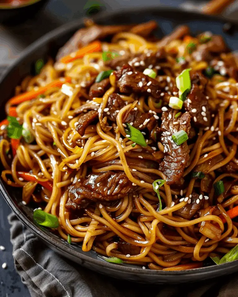 Beef Teriyaki Noodles