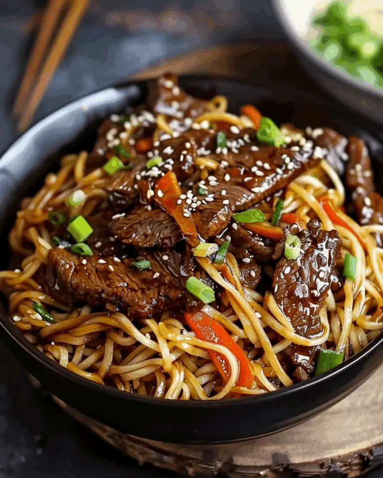 Beef Teriyaki Noodles