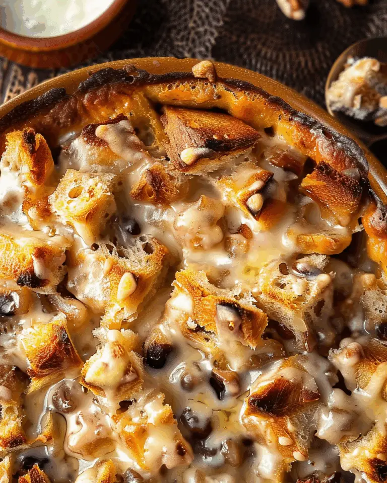 Capirotada (Mexican Bread Pudding)