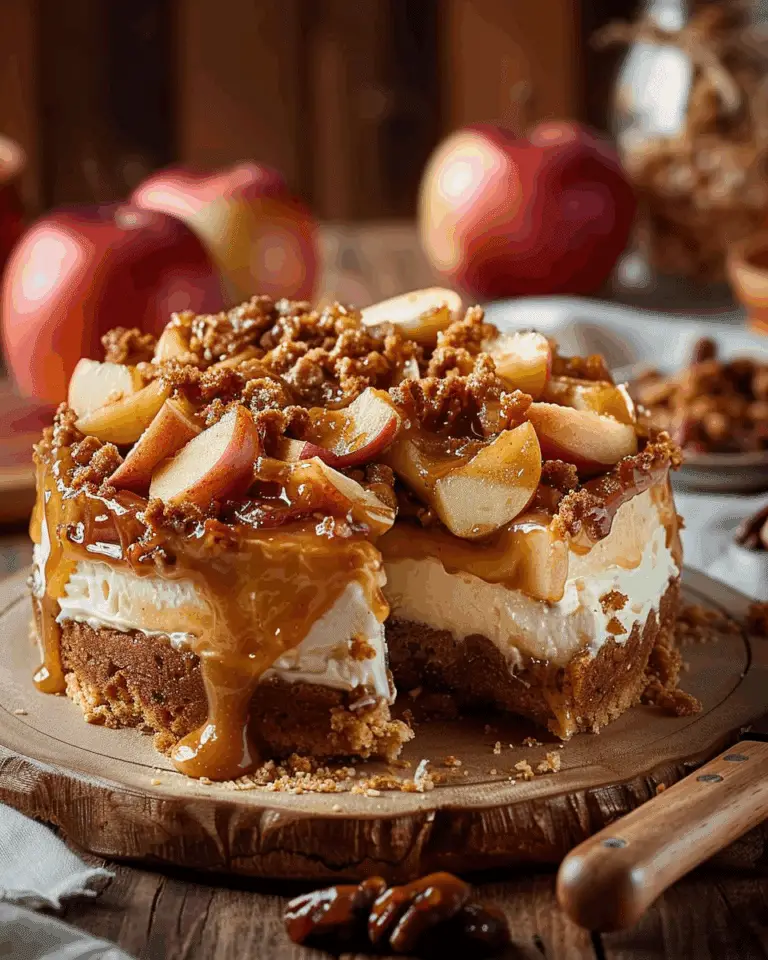 Caramel Apple Pie Cheesecake: The Ultimate Fall Dessert