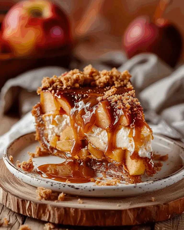 Caramel Apple Pie Cheesecake: The Ultimate Fall Dessert