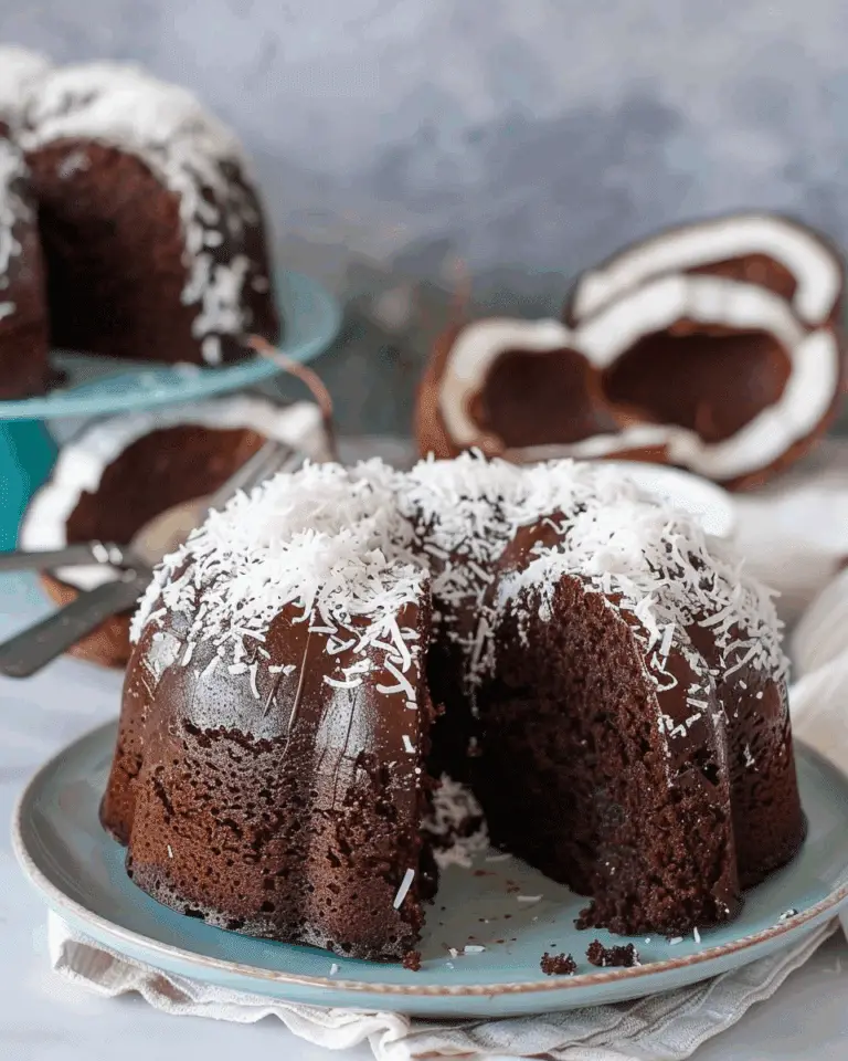 Chocolate Coconut Bundt Cake: An Incredible Ultimate Recipe
