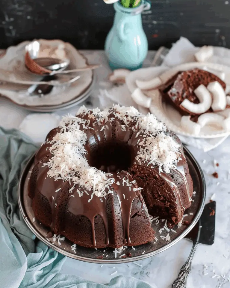 Chocolate Coconut Bundt Cake: An Incredible Ultimate Recipe
