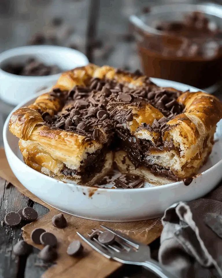 Chocolate Croissant Breakfast Bake: Sweet Breakfast Bliss