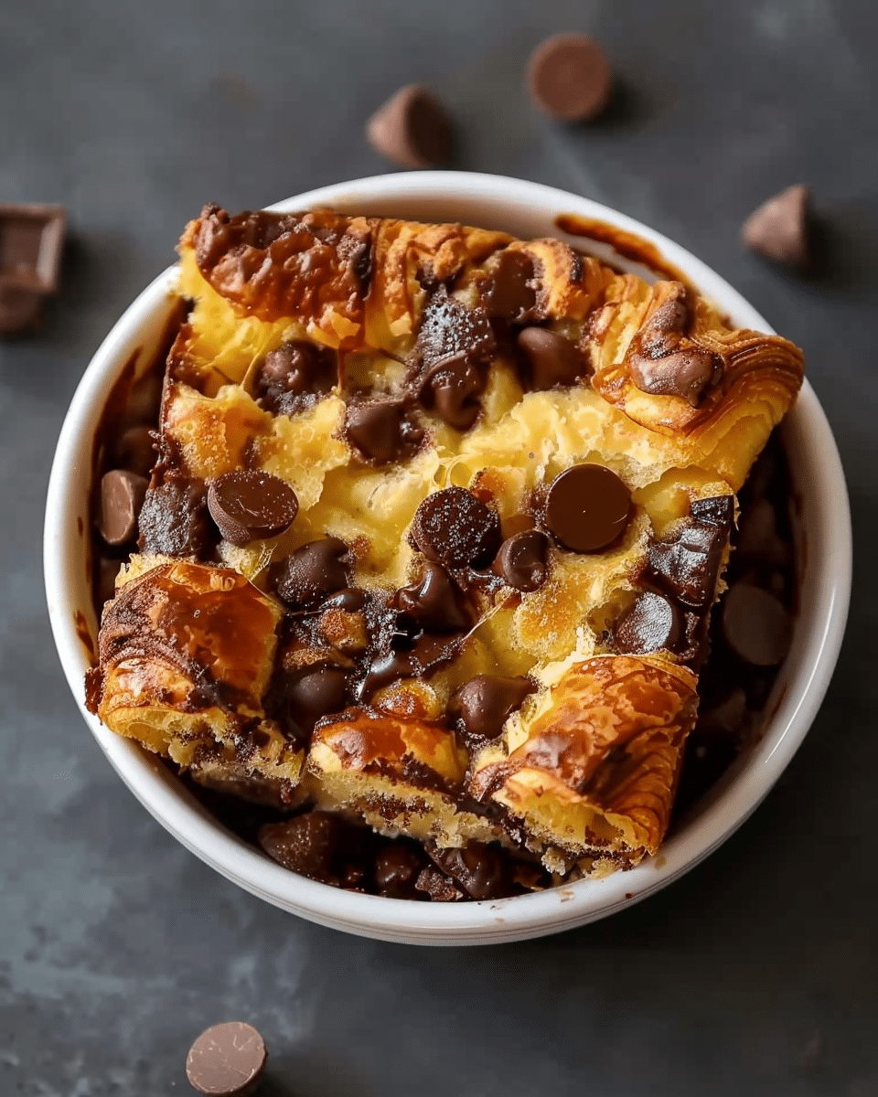 Chocolate Croissant Breakfast Bake: Sweet Breakfast Bliss