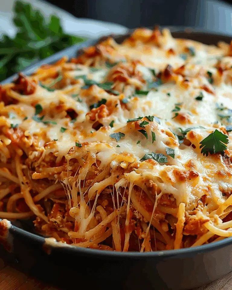 Comforting and Spicy Chicken Spaghetti Casserole for Easy Southern Dinners