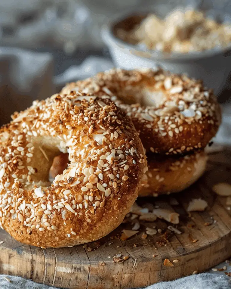 Cottage Cheese Almond Flour Bagels – Keto Friendly Option