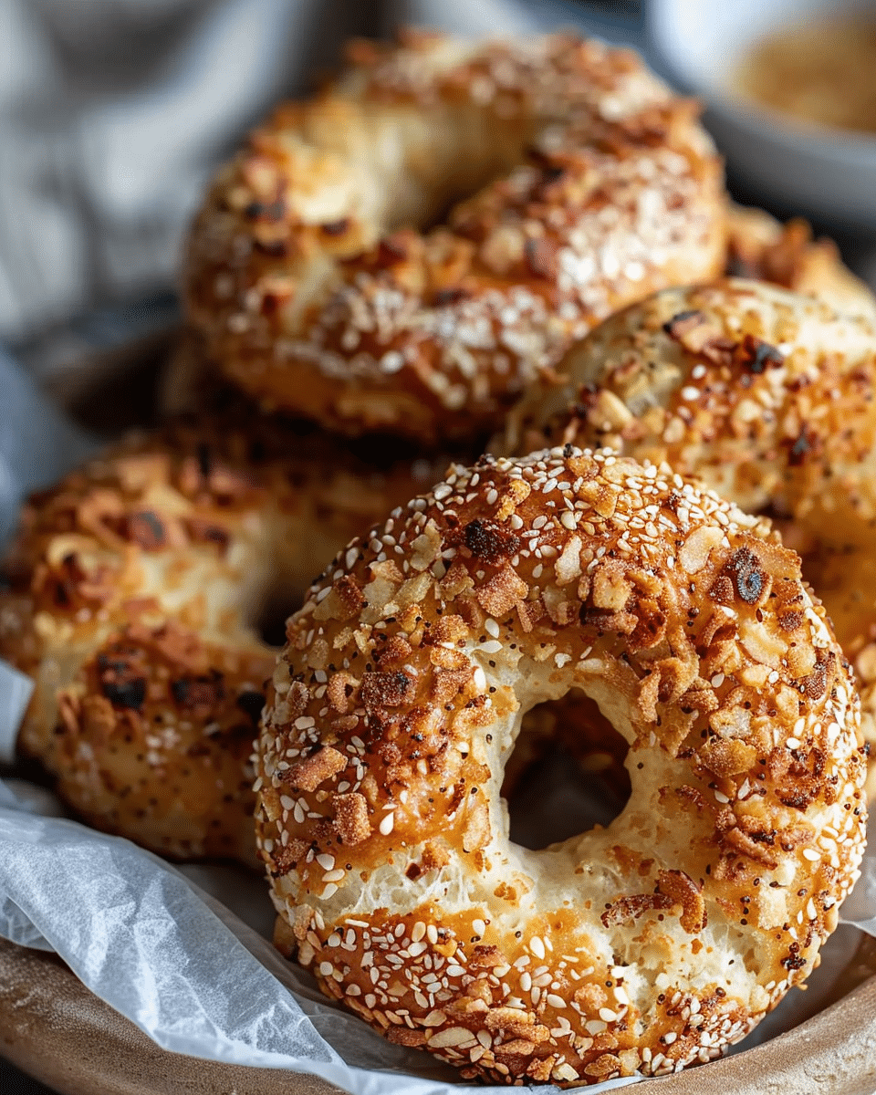 Cottage Cheese Almond Flour Bagels – Keto Friendly Option