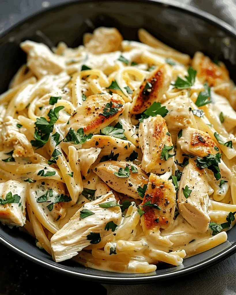 Creamy Ricotta Chicken Pasta
