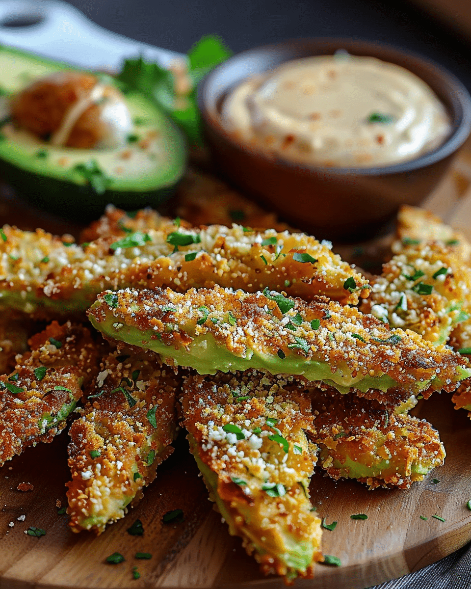 Crispy Baked Avocado Fries