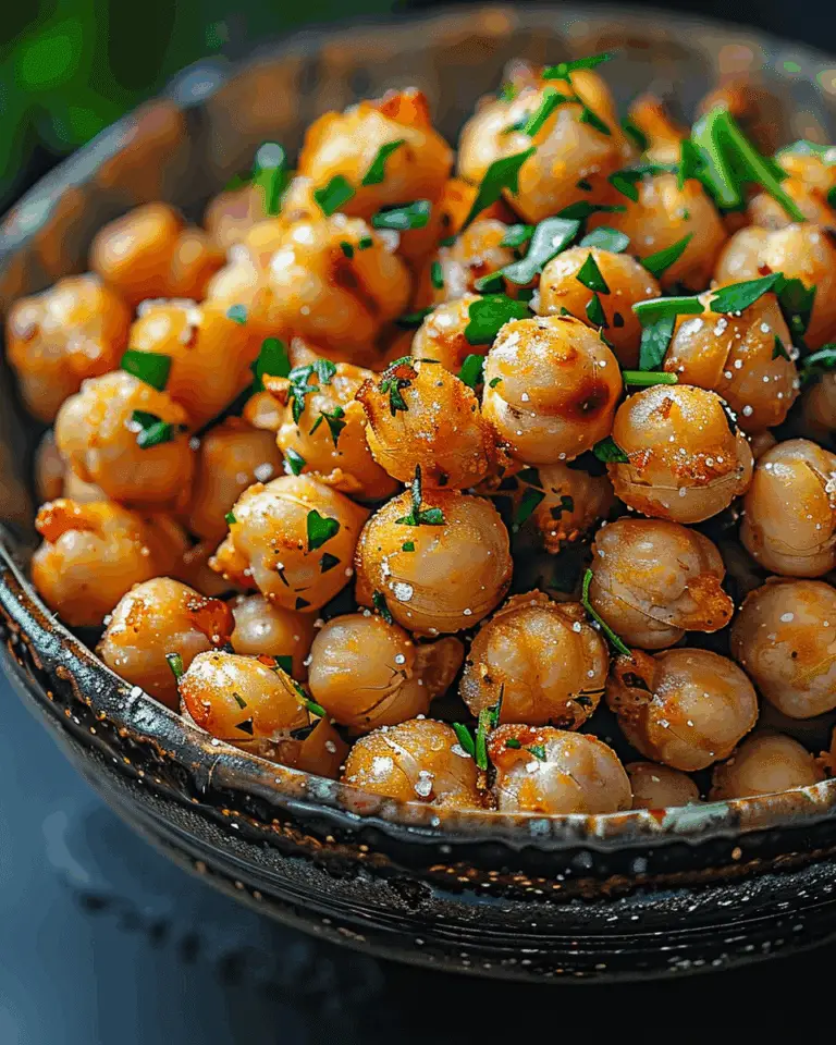 Crispy Chickpeas Snack