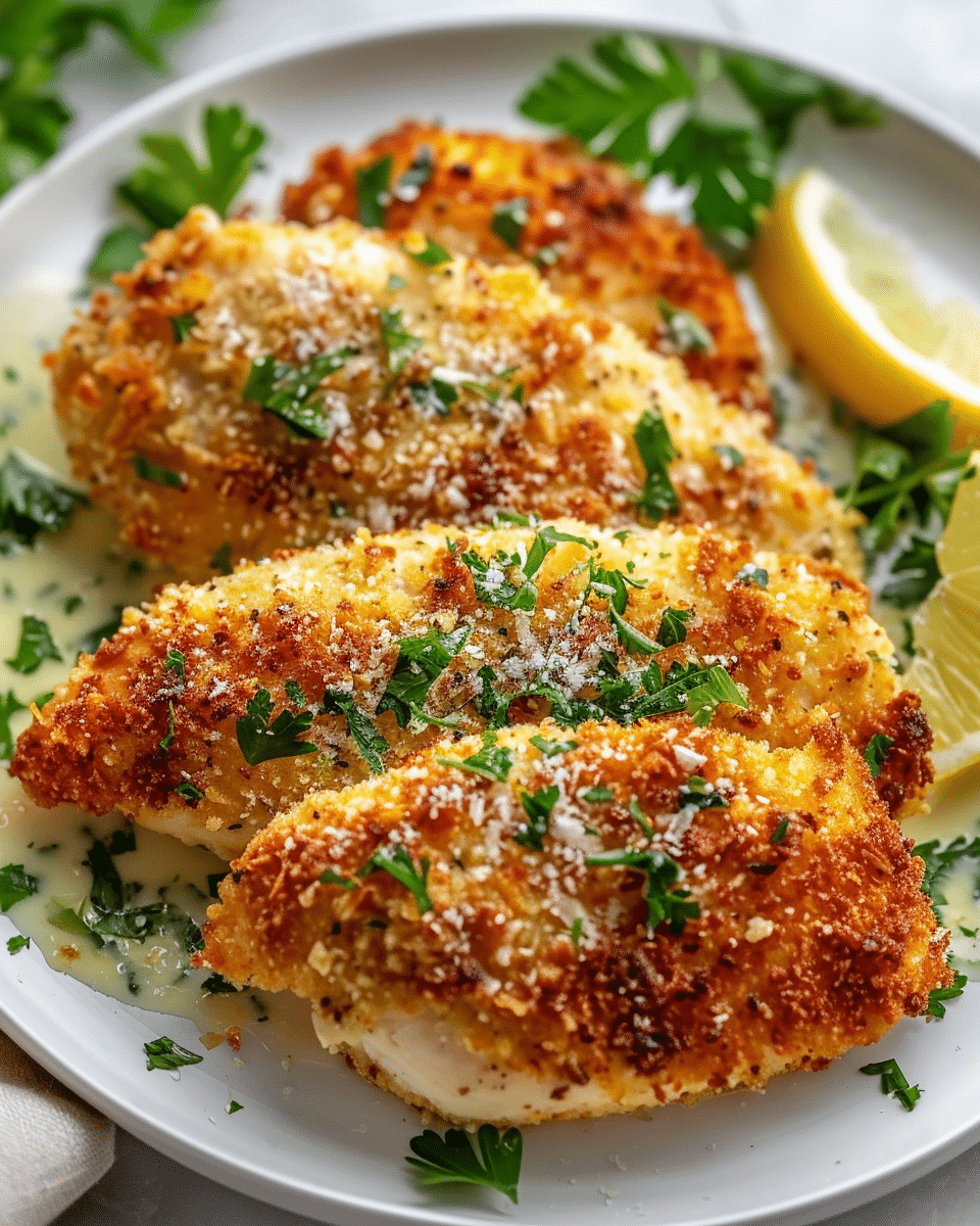 Crusted Chicken Romano
