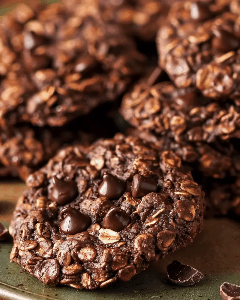 Dark Chocolate Oatmeal Cookies: A Rich, Chewy Treat