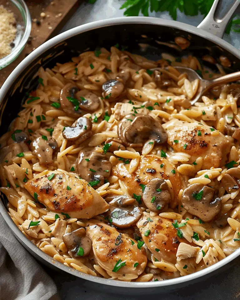 Decadent Creamy Chicken Orzo Recipe Everyone Will Love
