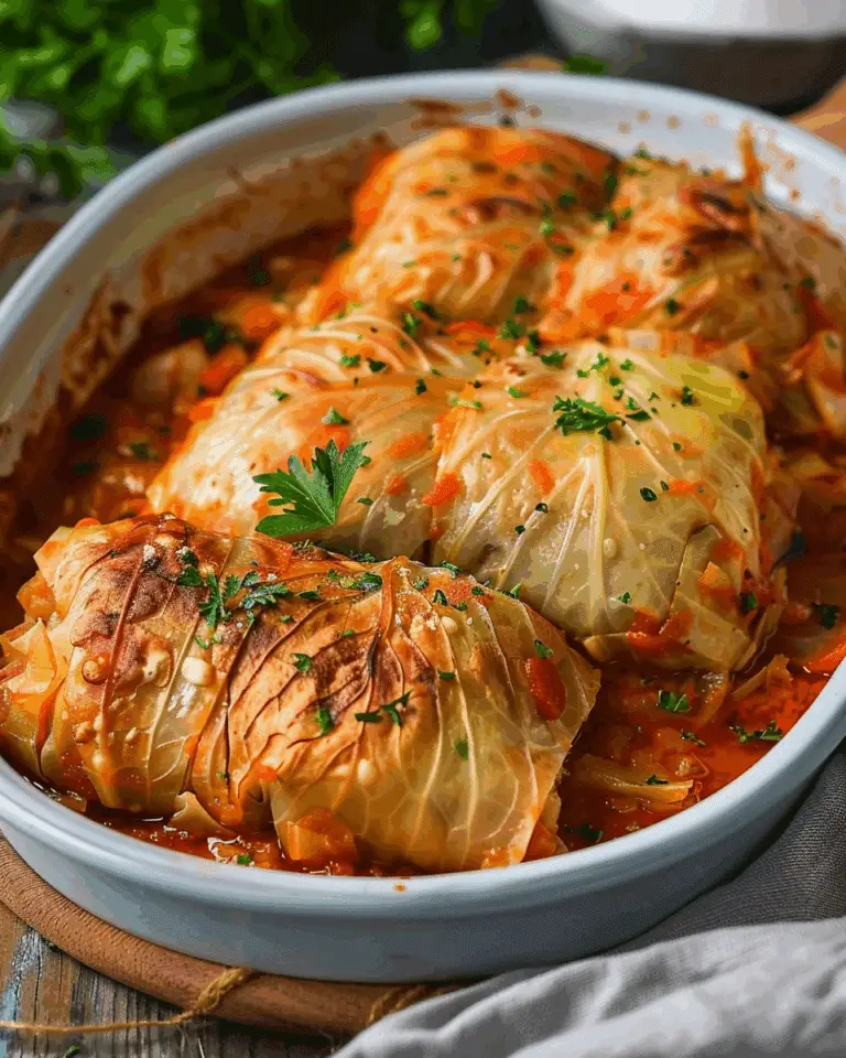 Easy Cabbage Rolls Recipe