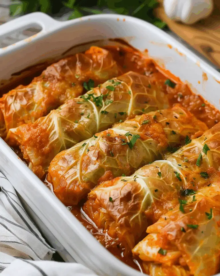 Easy Cabbage Rolls Recipe