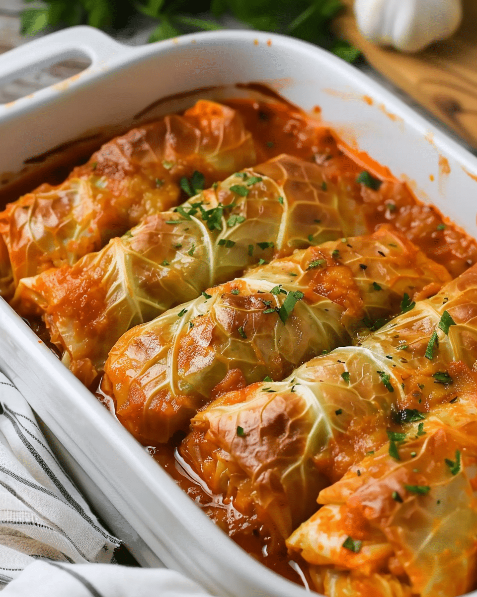 Easy Cabbage Rolls Recipe