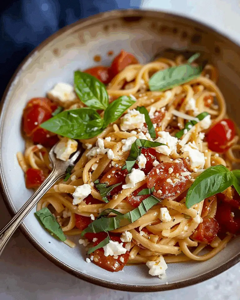Easy Feta Tomato Pasta