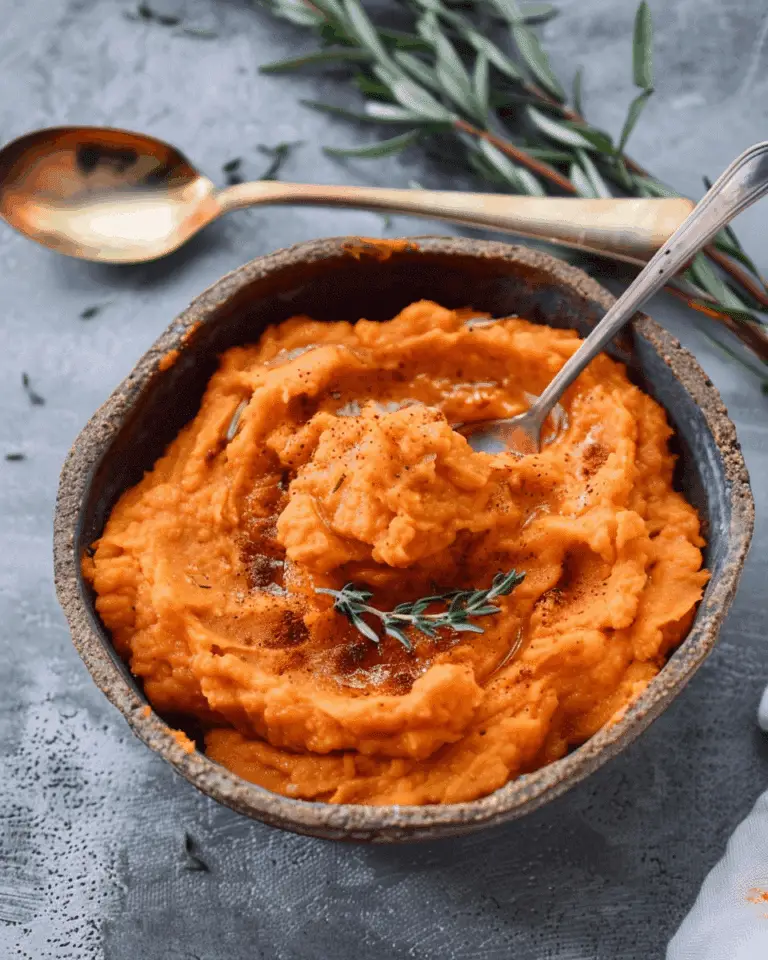 Easy Mashed Sweet Potatoes Recipe
