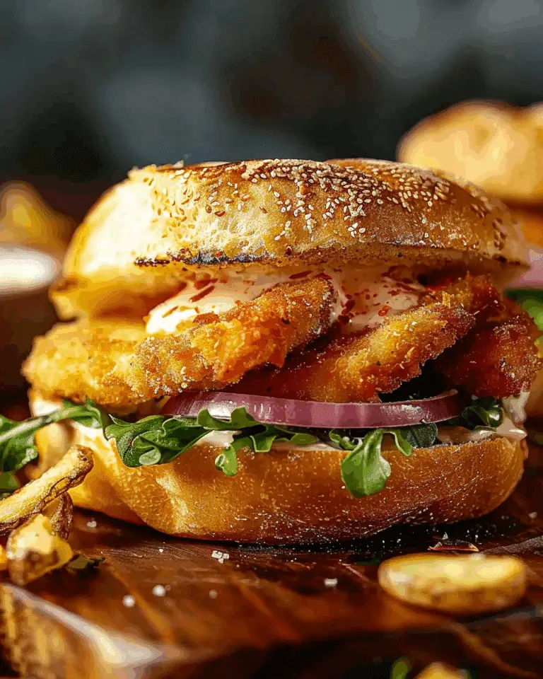 Fish Sandwich Recipe (Crispy and Oven Baked)