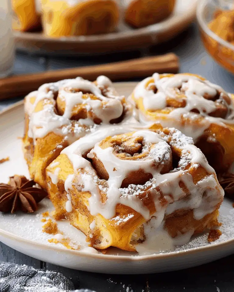 Fluffy and Soft Pumpkin Cinnamon Rolls