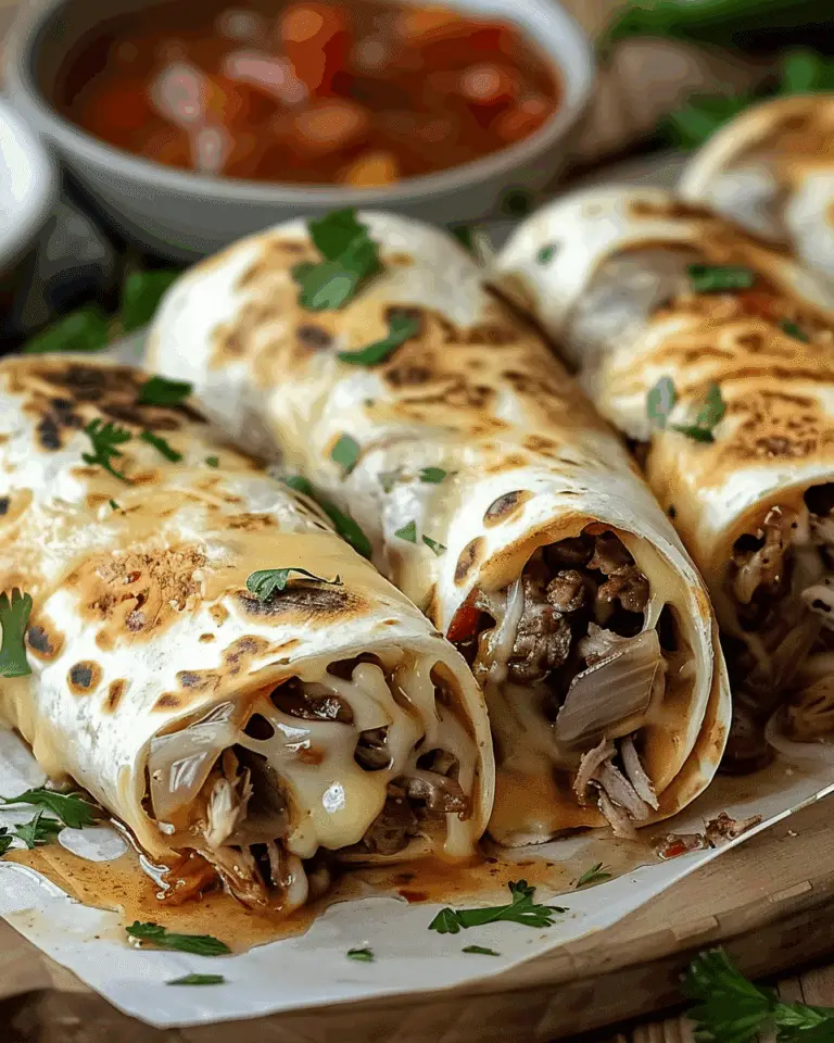 French Dip Tortilla Roll Ups