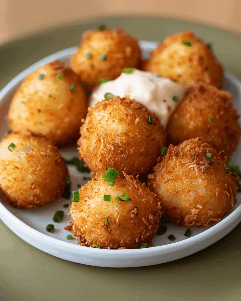 Fried Mashed Potato Balls