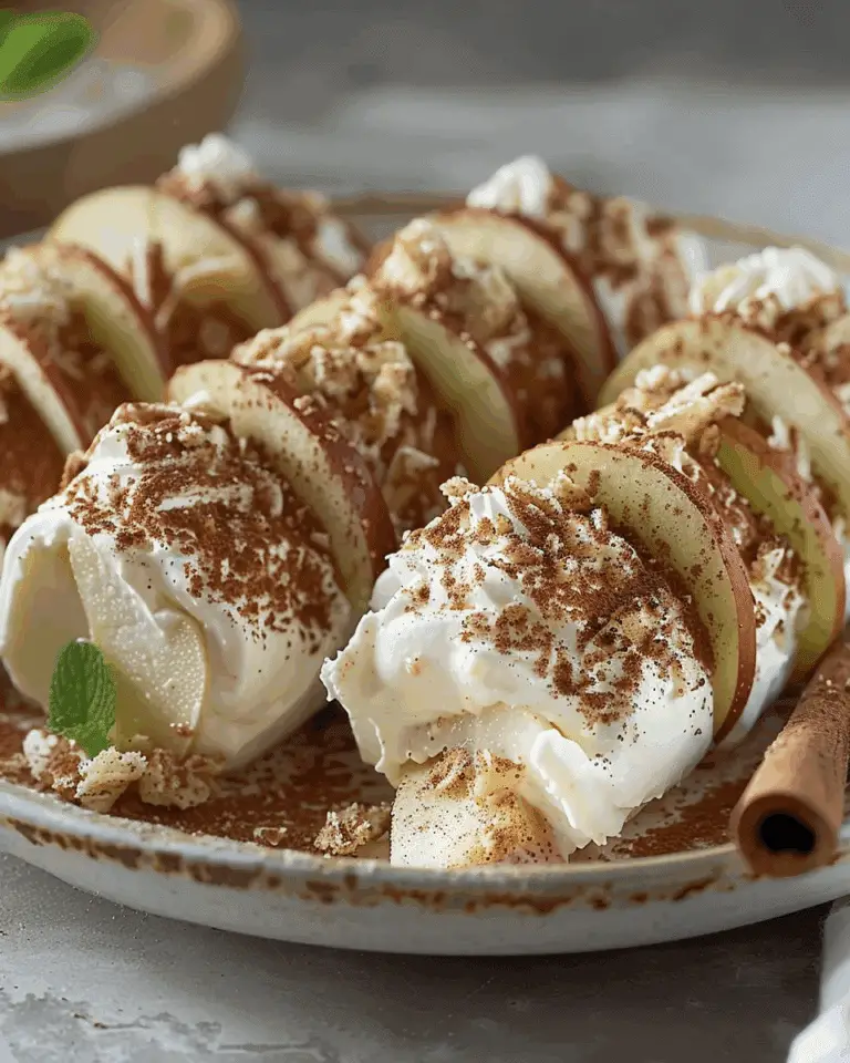Frozen Yogurt Apple Cinnamon Sticks