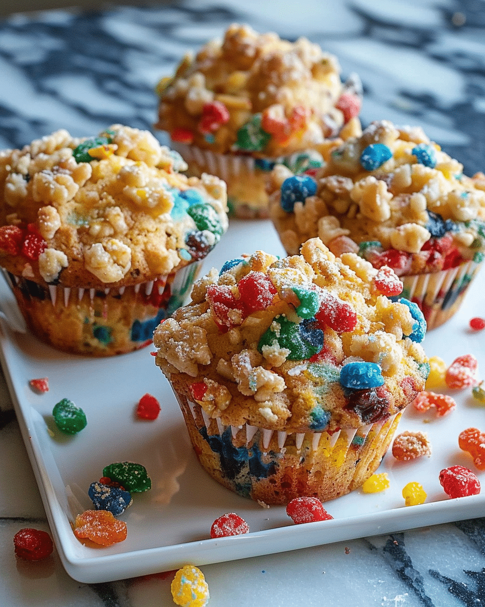 Fruity Pebbles Muffins – 7 Sweet Secrets for Perfectly Fluffy Bites