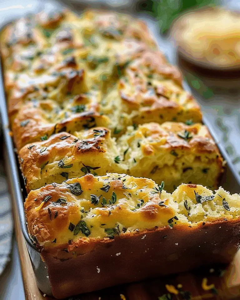 Herb & Cheese Quick Bread