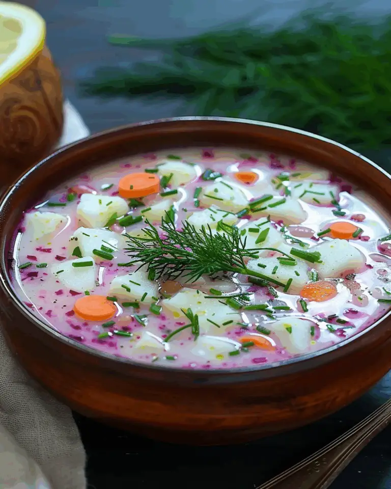 Holodnik – Russian Cold Soup Recipe