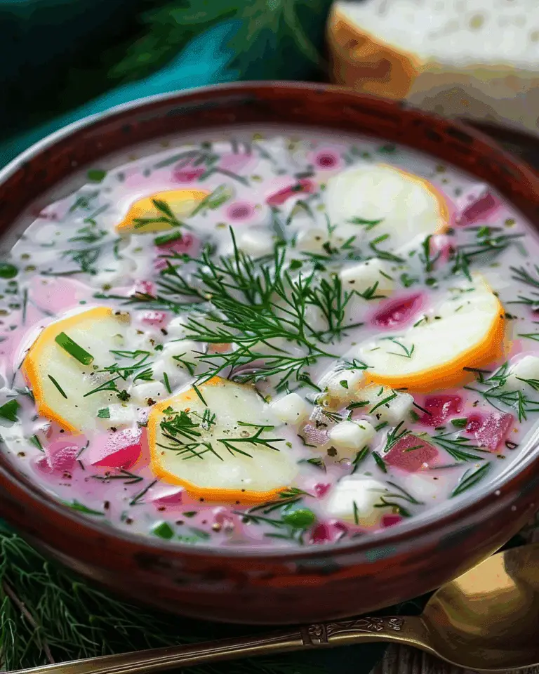 Holodnik – Russian Cold Soup Recipe