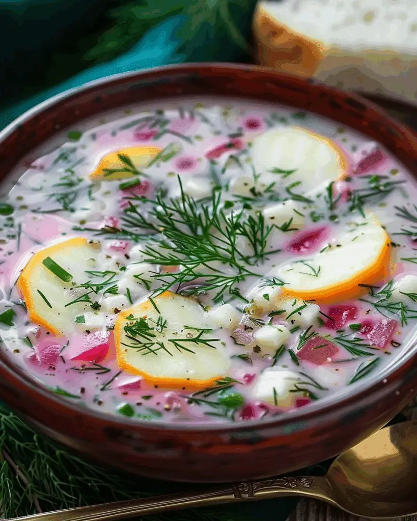 Holodnik – Russian Cold Soup Recipe