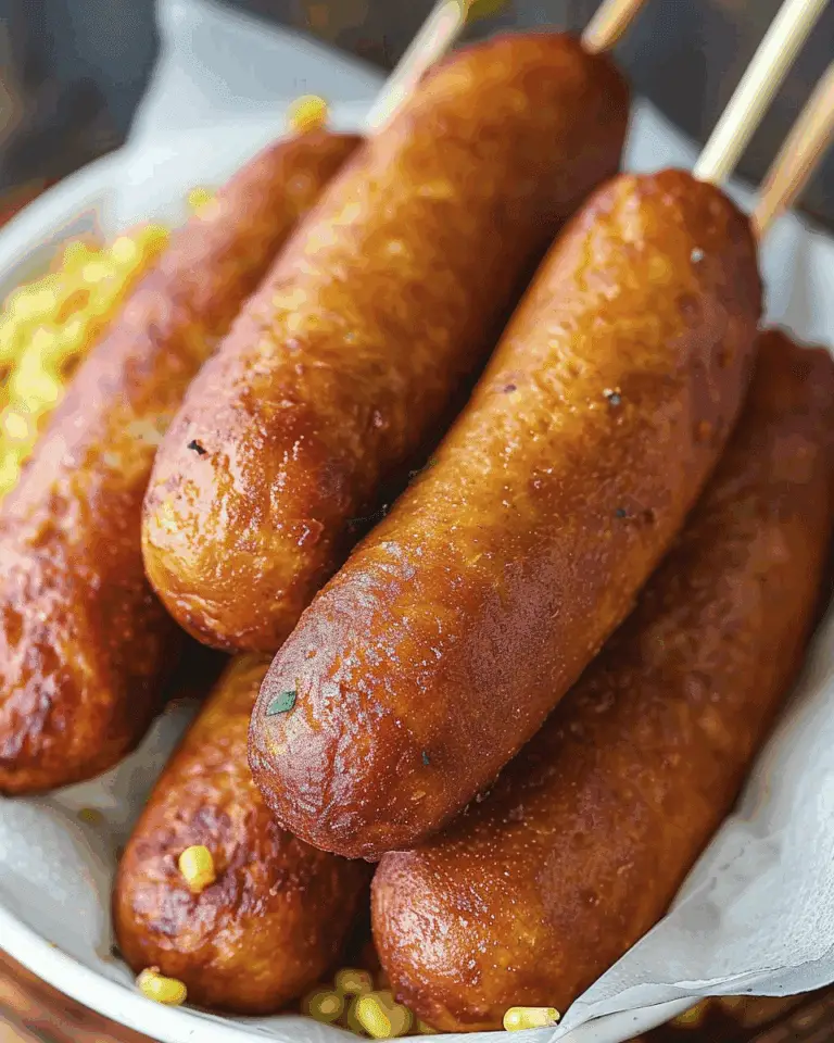 Homemade Corn Dogs Recipe