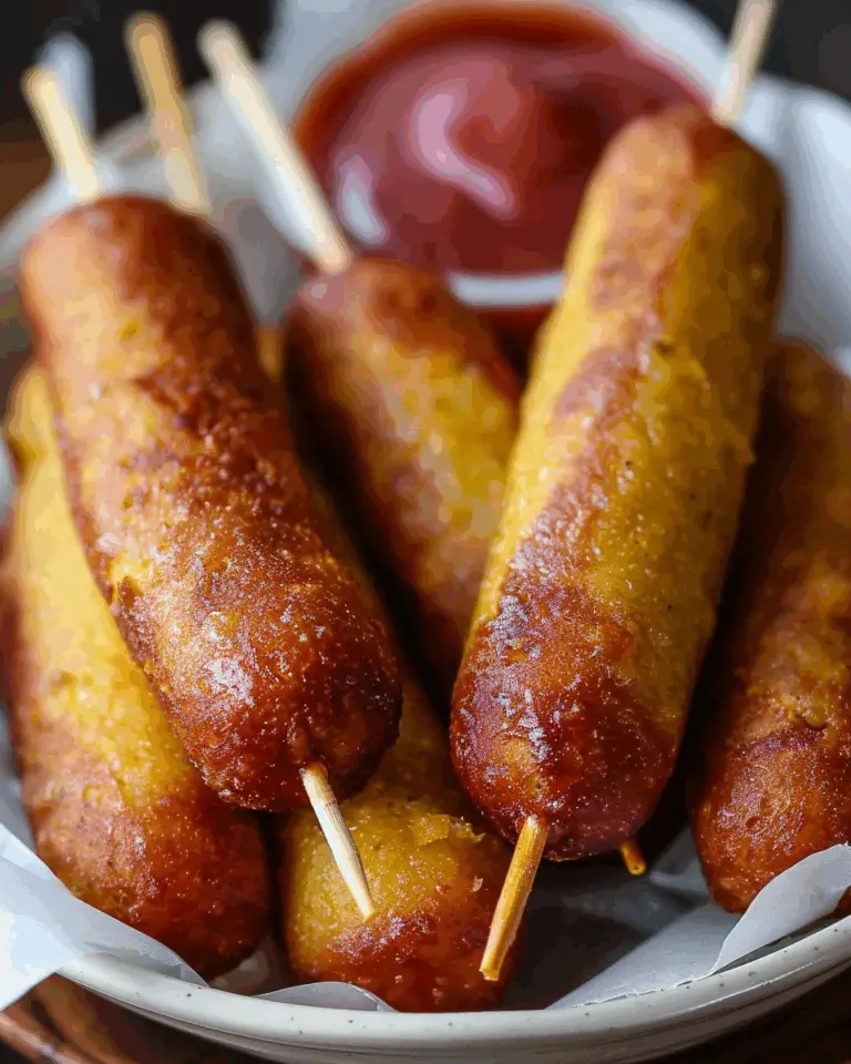 Homemade Corn Dogs Recipe