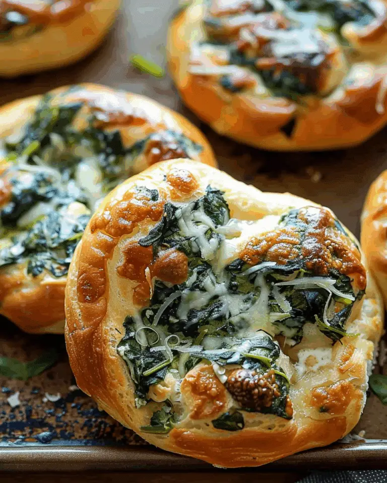 Spinach Cottage Cheese Flagels