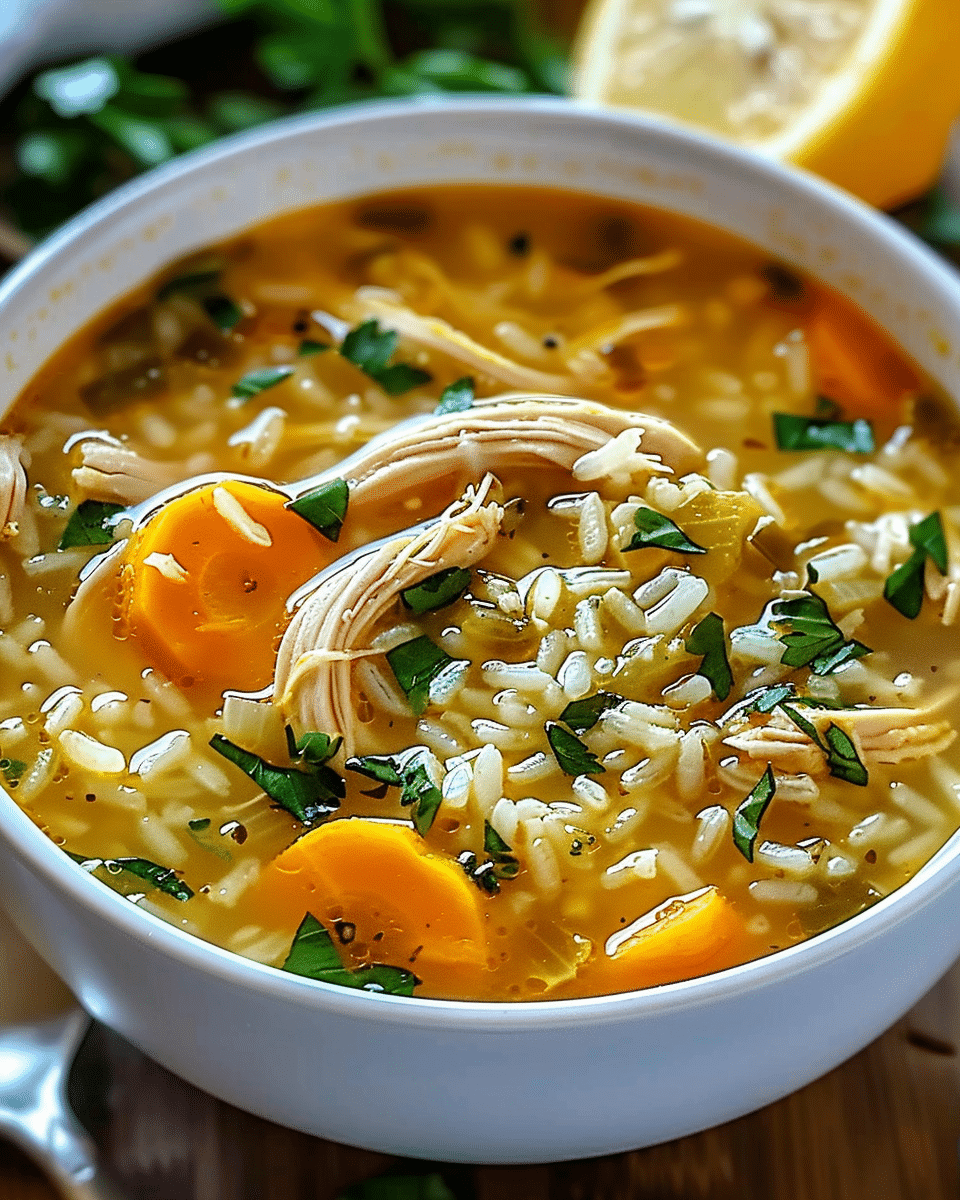 Lemon Ginger Turmeric Chicken and Rice Soup: An Incredible Ultimate Recipe