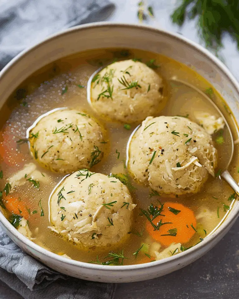 Matzo Ball Soup
