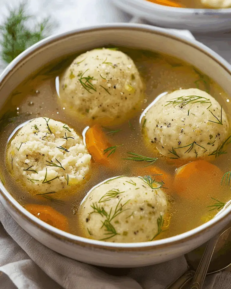 Matzo Ball Soup