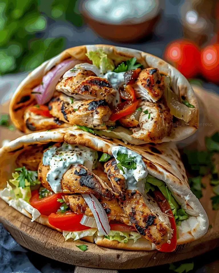 Mediterranean Chicken Gyros: A Delicious Recipe for Flavorful Meals