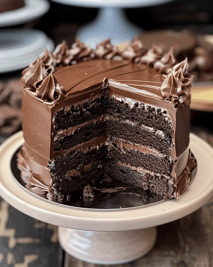 Nestle’s House Toll Death by Chocolate Cake
