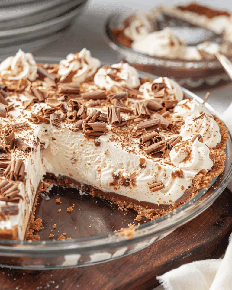 No-Bake Toffee Cheesecake Pie