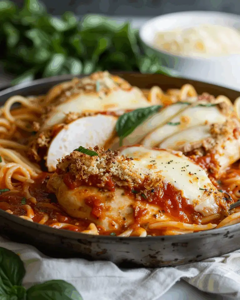 One Pan Chicken Parmesan Recipe